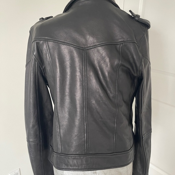 BLANK NYC 100% leather moto style jacket - Picture 5 of 11
